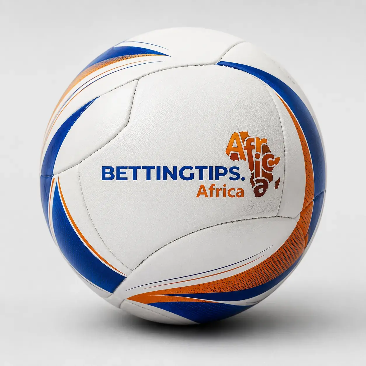 BettingTips Africa Football in White / Blue / Orange